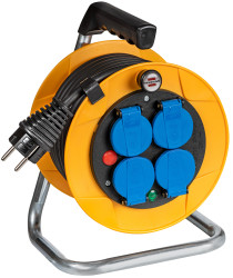 Bęben kablowy 10m 4 gniazda Szpula kablowa typ Typ E - gniazdo francuskie Typ E – francuski 230 V