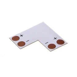 Złączka narożna PCB do taśma led 8mm t+t