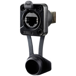 Rean RRX5F-Z-000-1 XLR Connector Socket Built-In 5 Pins 1pcs