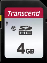 TS4GSDC300S SDHC memory card, 4 GB, class 10, 300S