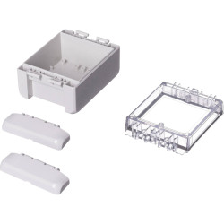 BOPLA 96022125 Bocube Outdoor Casing polycarbonate grey-white RAL 7035
