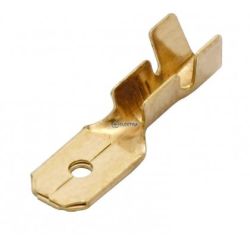 konektor wsuwka 6,3 na przewód 0,5-1,5mm2 10szt