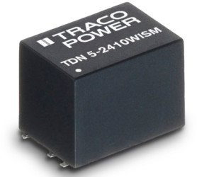 DC converter, 18-75 VDC, 5 W, 1 output, 3.3 VDC, 76 % efficiency, TDN 5-4810WISM
