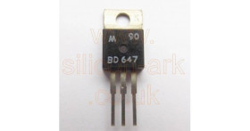 BD647 NPN Darlington transistor - Motorola