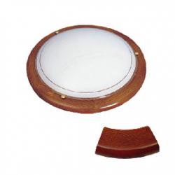 Plafoniera cała, mahoń,