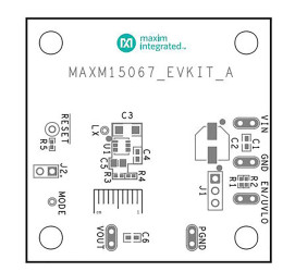 Zestaw badawczo-rozwojowy – zarządzanie zasilaniem Maxim Integrated Przetwornica DC-DC Zestaw testowy Przetwornica