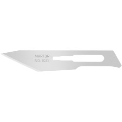 Martor 1031.50 Scalpel Blade: High-Quality Steel Sharp 42mm 10 Pieces