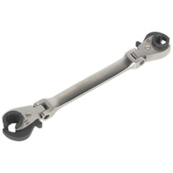 Sealey VS0347 Flare Nut Spanner Ratcheting 10 &amp; 11mm