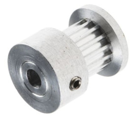 Koło pasowe rozrządu, materiał: Aluminium, stal powlekana cynkiem, Z: 15, otwór: 3mm, sz. paska: 6.35mm