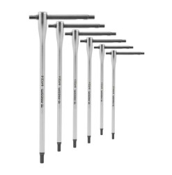 Zestaw kluczy imbusowych Jednostki metryczne Facom Typu T 6 szt.