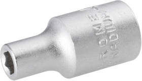 TOOLCRAFT 820745 zewnętrzny sześciokąt Nasadka 6 mm 1/4" (6,3 mm)
