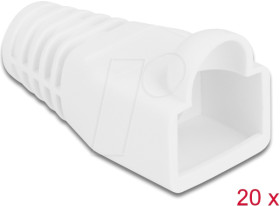 86724 Strain relief for RJ45, white, 20 pieces