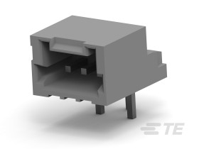 Listwa stykowa PCB 3-pinowe 3-1445 raster: 1.5 mm Kąt prosty 1-rzędowe TE Connectivity Płyta50 V W osłonie