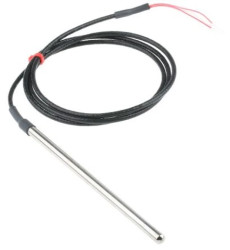 Termopara typ PT 100, -50C do +250C 150mm kabel 1m, Stal nierdzewna