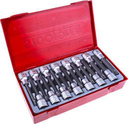 Zestaw nasadek rozmiar napędu 1/2 cala elementy: 15 Teng Tools