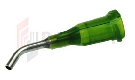Igła dozownicza zagięta do fluxu, kleju 14G 1,55mm