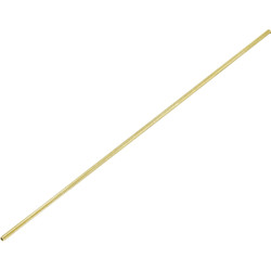 Reely RE-7083969 Brass Tube Rod 1.5mm &#xD8; x 500mm Length Inside &#xD8; 1.1mm 1 pc