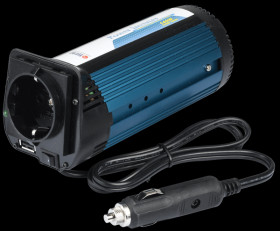 HW-140W8 Power Inverter, mod. Sinus, 140 W, 12 V