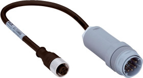 Złącze i kabel ze złączem Złącze M12 liczba rdzeni 5 długość 250mm Rodzaj A Żeńskie Złącze B M26