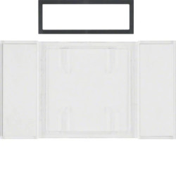 B.IQ Pole opisowe do przycisków B.IQ 1- 2- i 3-kr, przezroczyste 75900080