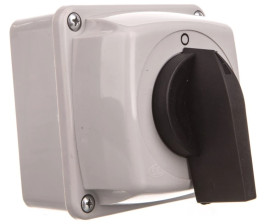 Łącznik krzywkowy 0-I 1P 16A w obudowie IP65 Łuk E16-53 951653