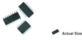 VTSR Molded, 25 mil or 50 mil Pitch, Dual-In-Line Thin Film Resistor, Surface Mount Network