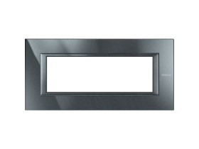 AXOLUTE Ramka 1 pojedyncza prostokątna 6 modułowa AXOLUTE antracyt HA4806HS LEGRAND