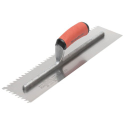 Marshalltown MLF1216SD LayFlat 13mm Notch Trowel 16 x 4in