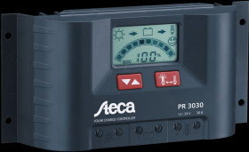 PR2020 Solar charge controller, 20 A with LCD display