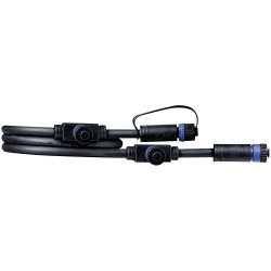 Paulmann 93994 Plug &amp; Shine Lighting Cable 150W 24V Black Outdoor Safe