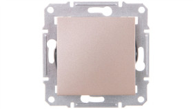 Asfora Łącznik 1-Biegunowy Bez Ramki Brąz Eph0100169