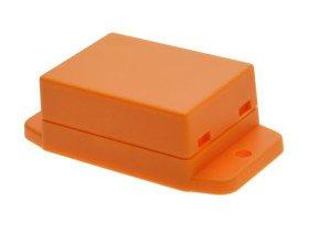 Obudowa; uniwersalna; NUB503522OR; ABS; 50mm; 35,4mm; 22mm; pomarańczowy; kołnierz montażowy; zatrzaskowa; Gainta; RoHS