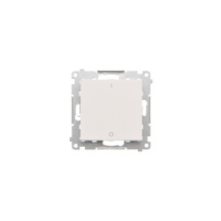 Łącznik pojedynczy dwubiegunowy TW2.01/111 biały mat Simon 55 Kontakt-Simon