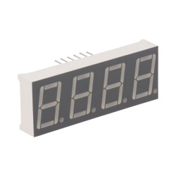 Wyśw. 5641 14mm Czerwony 4cyfry 7segm.ARDUINO KLON wsp.Anod