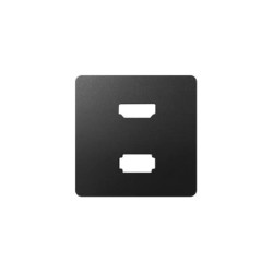 Simon 82 Pokrywa do gniazda USB+HDMI grafit 8201095-038