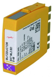 Kompaktowy moduł do kombinowanych ograniczników przepięć Typ T1 9kA/20kA BXT ML2 BD S 48 920245