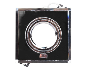 Oprawa punktowa 1x50W Gx5,3 12V IP20 MORTA CT-DSL50-SR szkło srebrna 18512