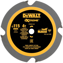 DEWALT DT20421 PCD Circular Saw Blade 115 x 9.5mm x 4T