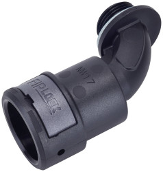 Złącze śrubowe Fränkische Rohrwerke 4890711701 44 mm szary 10 szt.