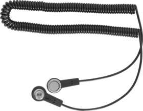 Grounding cable, push button Ø 4 mm, 2.4 m, C-184 094