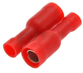 Gniazdo Okrągłe Izolowane Żeńskie 4mm 10 sztuk