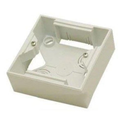 SONATA Puszka natynkowa pojedyncza ecru PNP-1R/27