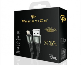 KABEL USB/LIGHTNING 3.1A 2M T20L PRESTIC