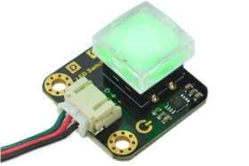 Gravity: LED Switch for Arduino / micro:bit (Green)