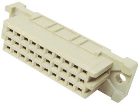 Złącze DIN 41612 20 -pinowe 3 -rzędowe raster: 2.54mm Żeński 09252206825