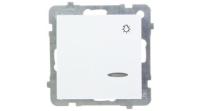 As Przycisk /Światło/ Z Podświetleniem Biały Łp-5Gs/M/00