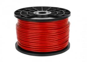 PRZEWOD MIKRFONOWY 6MM STER.CZERWONY