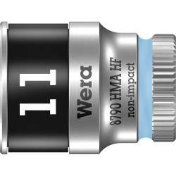 Wera 05003726001 8790 HMA HF Zyklop Socket - 1/4&quot; - Holding Function 11 x 23mm