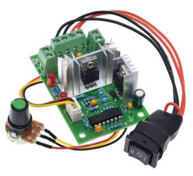 STEROWNIK PWM REGULATOR OBROTÓW SILNIKA 10-40VDC 5A 150W (MOD-PWM12)
