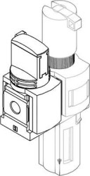 Kombinacja zespołów przygotowania powietrza FESTO MSB6-1/2:C3:J120-WP 8042672